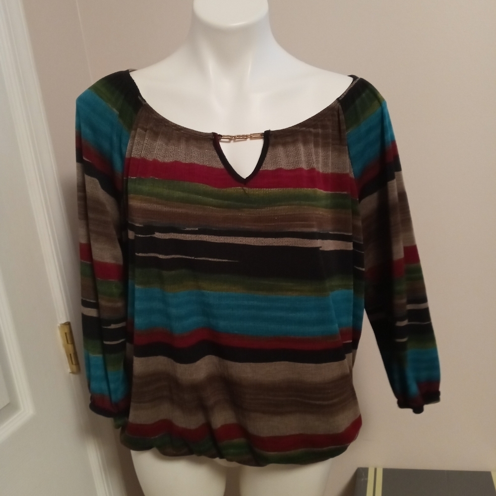 Kim Rogers multicolor shirt